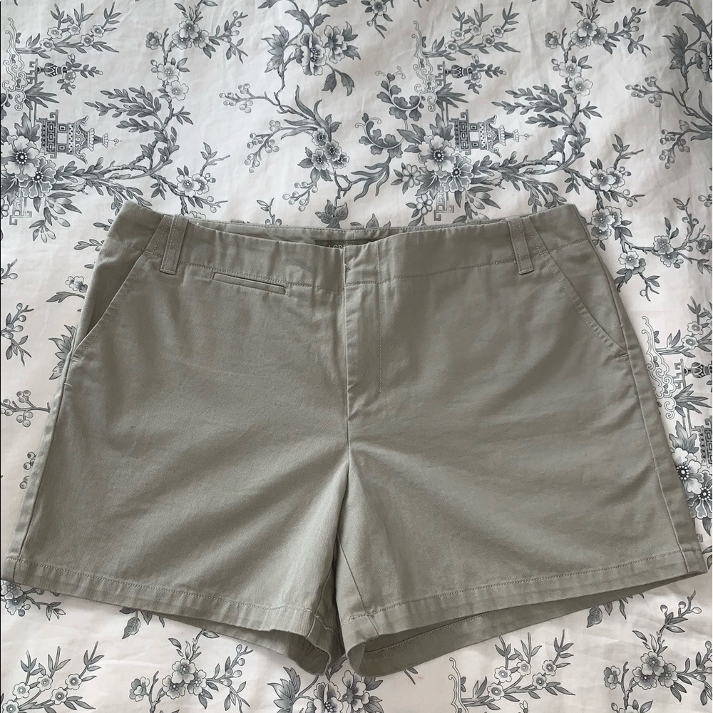 J. Crew Khaki Chino Shorts